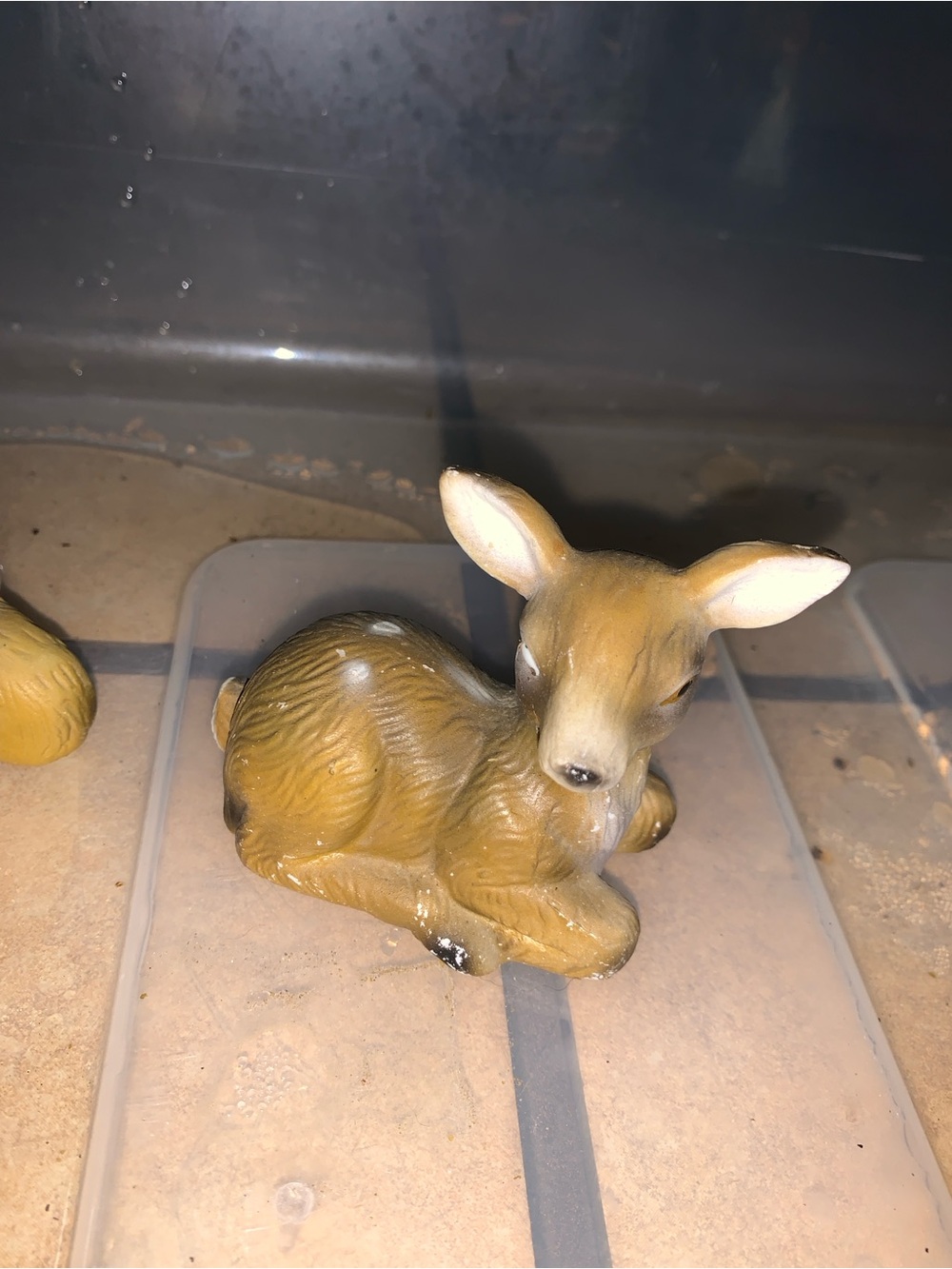Baby deer figurine